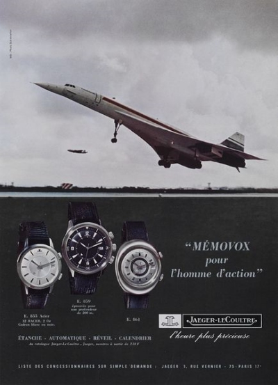 Exposition Collection Jaeger-LeCoultre Memovox
chez Artcurial