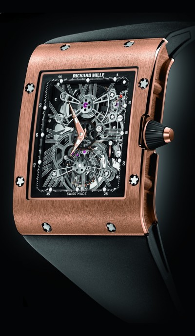 RICHARD MILLE RM 017 Tourbillon Extra Plat en or rose