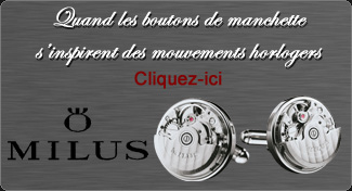 Boutons manchette Milus