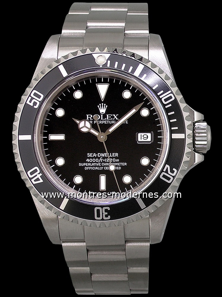 Rolex Oyster Perpetual Sea Dweller 4000 Mens Watch 16600-BSO
