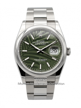Rolex - Datejust réf.126200 Palm Dial