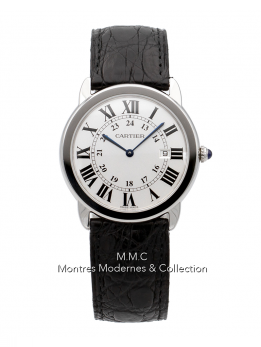 Cartier - Ronde Solo Grand mod&egrave;le Quartz r&eacute;f.W6700255