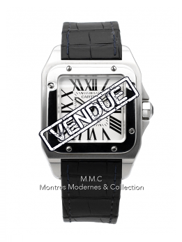 Cartier - Santos 100 Grand Modèle ref.W20073X8