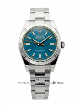 Rolex - Milgauss r&eacute;f.116400GV Blue Z