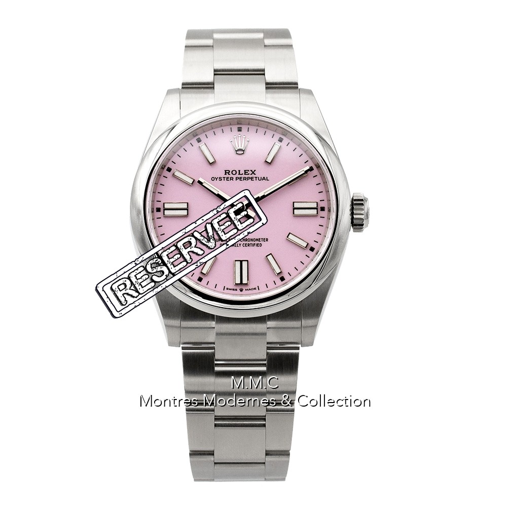 Rolex Oyster Perpetual r&eacute;f.134300 Pink Dial - Image 1