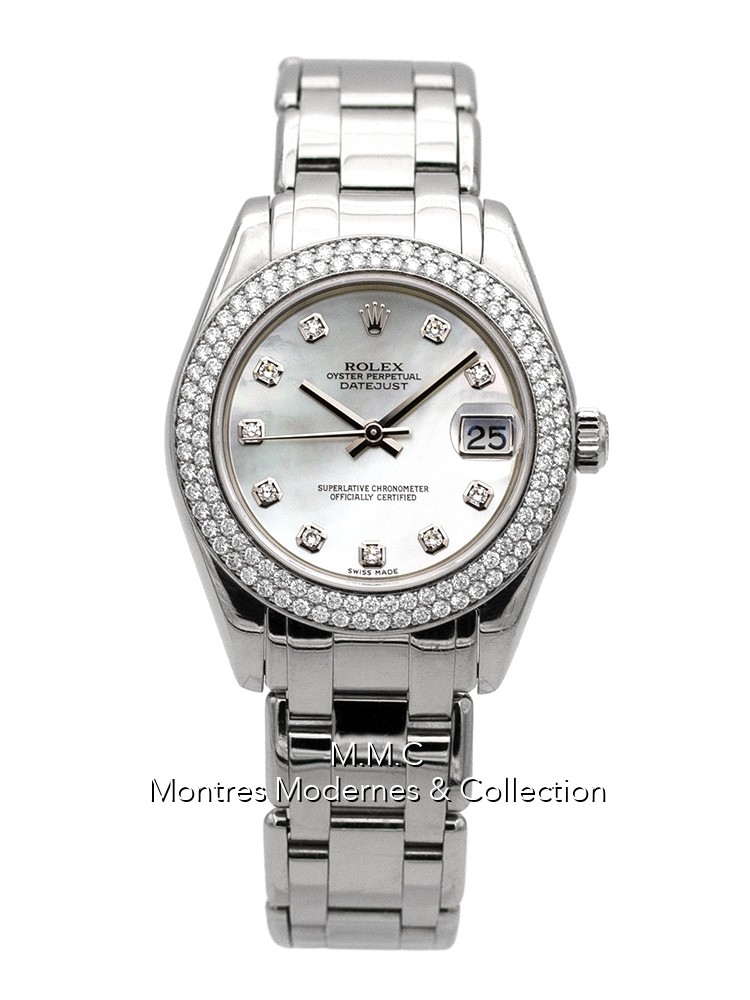 Rolex Datejust Pearlmaster r&eacute;f.81339 - Image 1