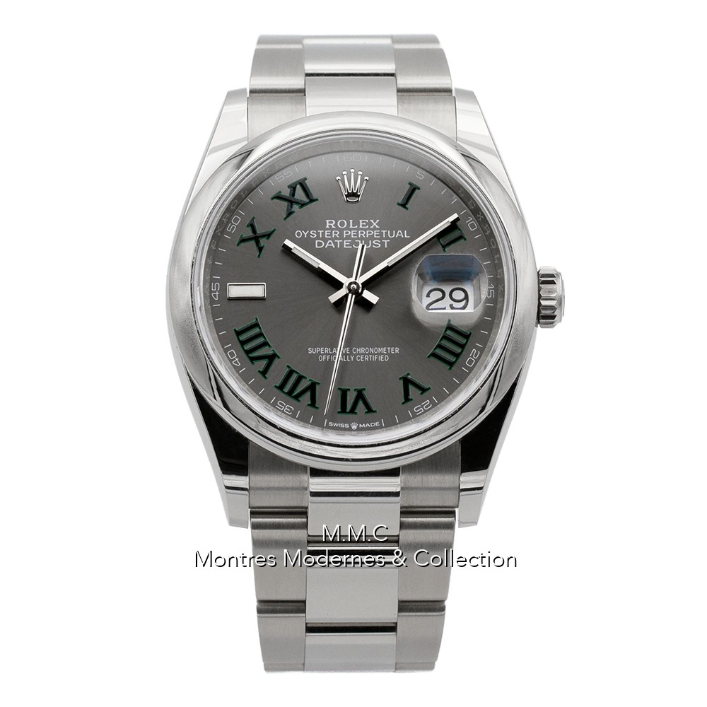 Rolex Datejust r&eacute;f.126200 Wimbledon - Image 1