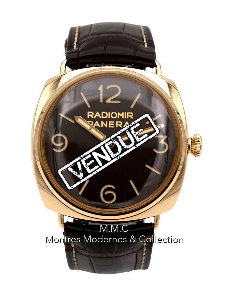 Panerai Radiomir 3 Days Oro Rosa PAM00379 - Image 1