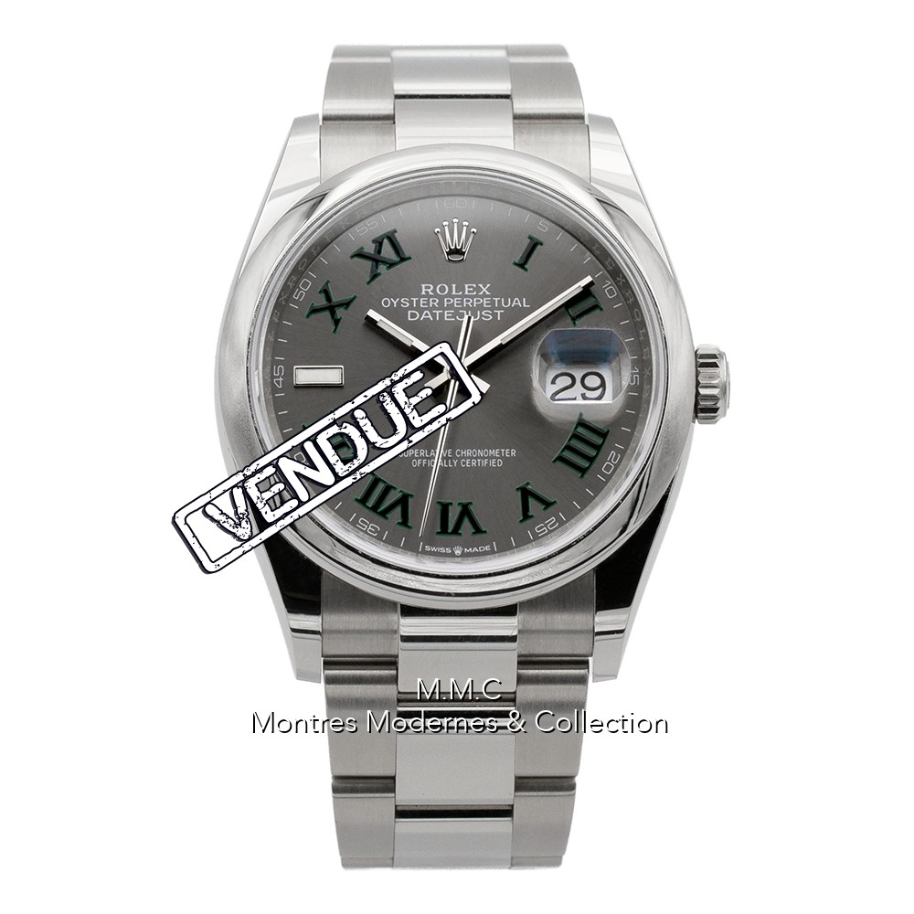 Rolex Datejust réf.126200 Wimbledon - Image 1