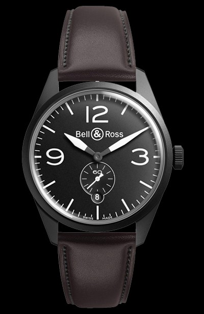 BELL & ROSS BR 123 Vintage Original Carbon