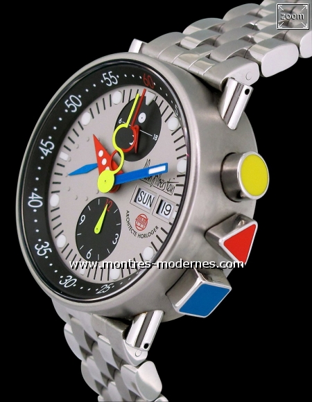Alain Silberstein Krono Bauhaus Chronographe - Image 2