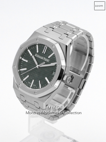 Audemars Piguet Royal Oak Automatique ref 15510ST Green Dial - Image 2