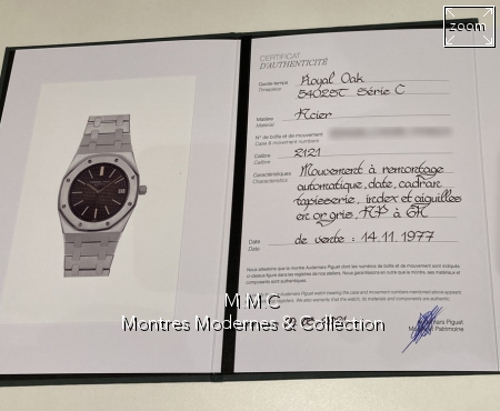Audemars Piguet Royal Oak Jumbo ref 5402ST Tropical Dial Serie C - Image 5