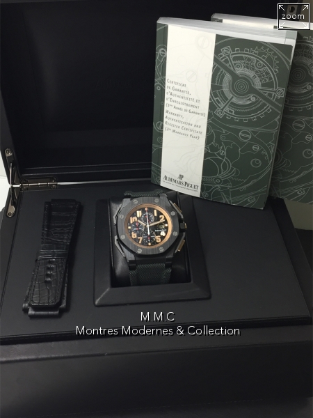 Audemars Piguet Royal Oak Offshore Chronographe Schwarzenegger The legacy ref 26378IO - Image 7
