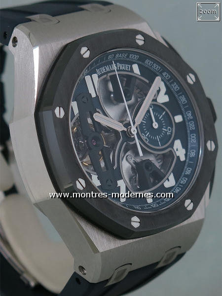 Audemars Piguet Royal Oak Offshore Tourbillon Chrono ref 26388PO - Image 4