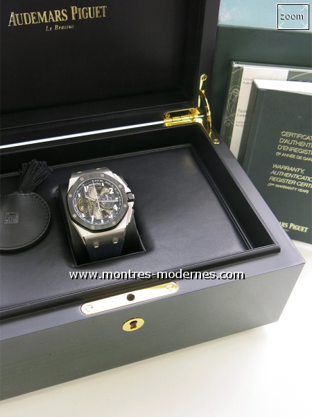 Audemars Piguet Royal Oak Offshore Tourbillon Chrono ref 26388PO - Image 7