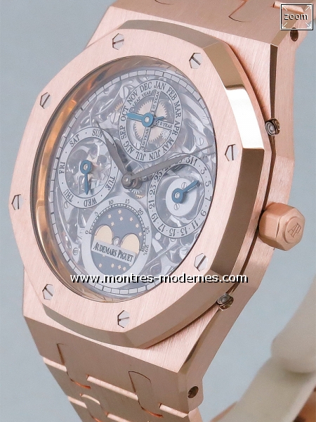 Audemars Piguet Royal Oak Quantieme Perpetuel Squelette ref 25829OR - Image 4