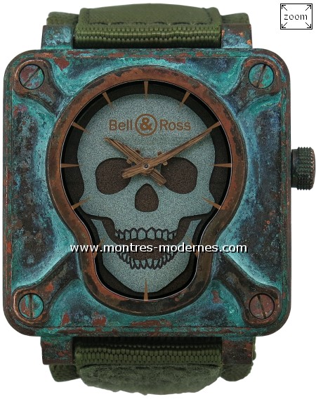 Bell Ross BR 01 Skull Bronzo Chronopassion 50ex - Image 1