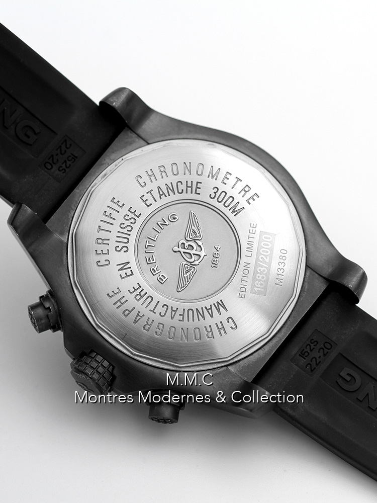 Breitling Avenger Skyland Blacksteel réf.M13380 Limited Edition 2000ex - Image 6