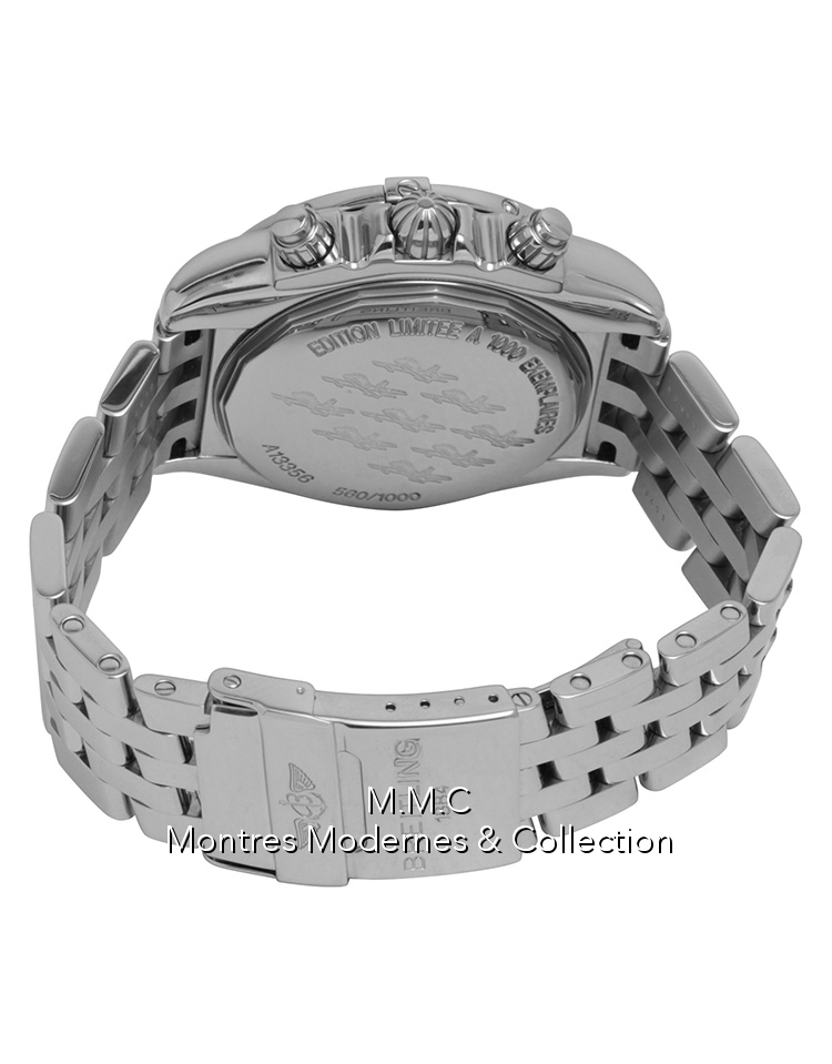 Breitling Chronomat Evolution réf.A13356 Limited Edition P.A.N Frecce Tricolori - Image 5