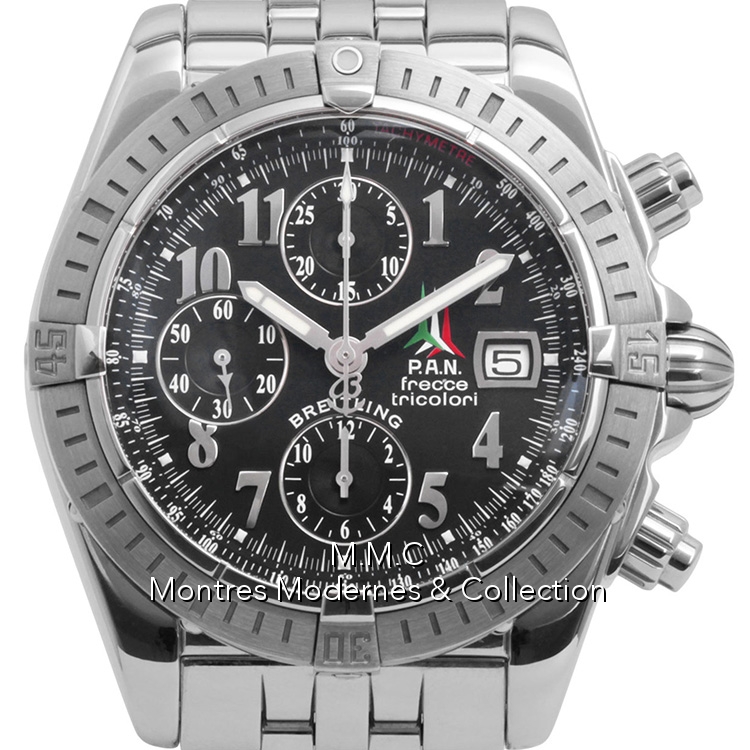 Breitling Chronomat Evolution réf.A13356 Limited Edition P.A.N Frecce Tricolori - Image 6