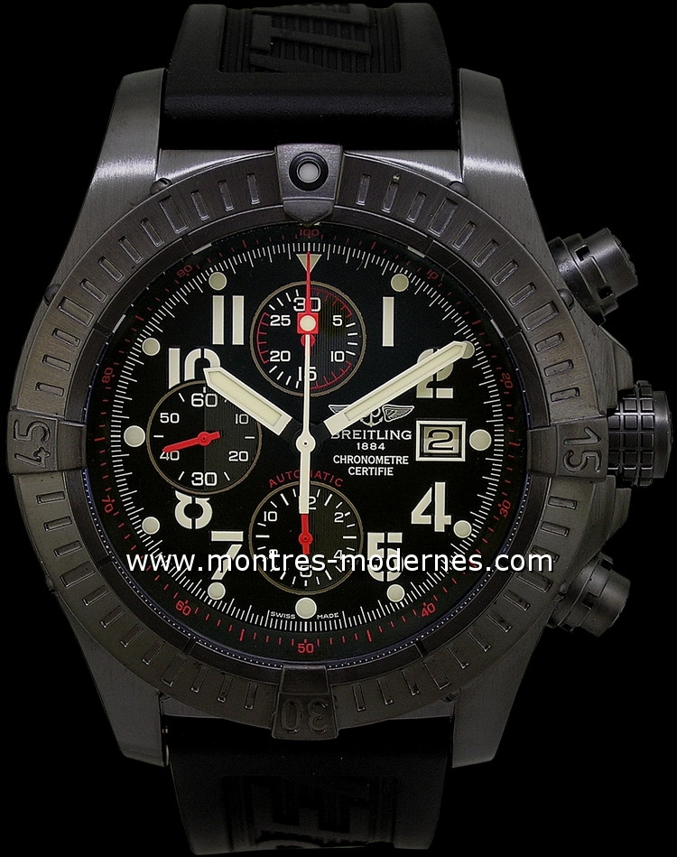 Breitling SuperAvenger BlackSteel 3000ex. - Image 1
