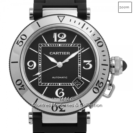 Cartier Pasha Seatimer ref W31077U2 - Image 5