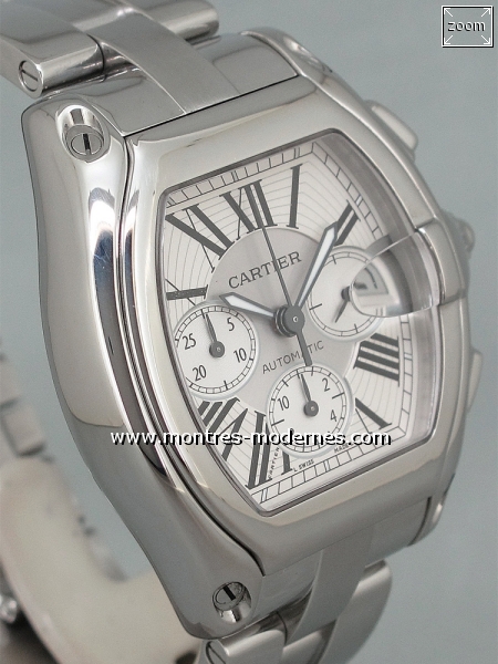 Cartier Roadster Chronographe ref W62019X6 - Image 3
