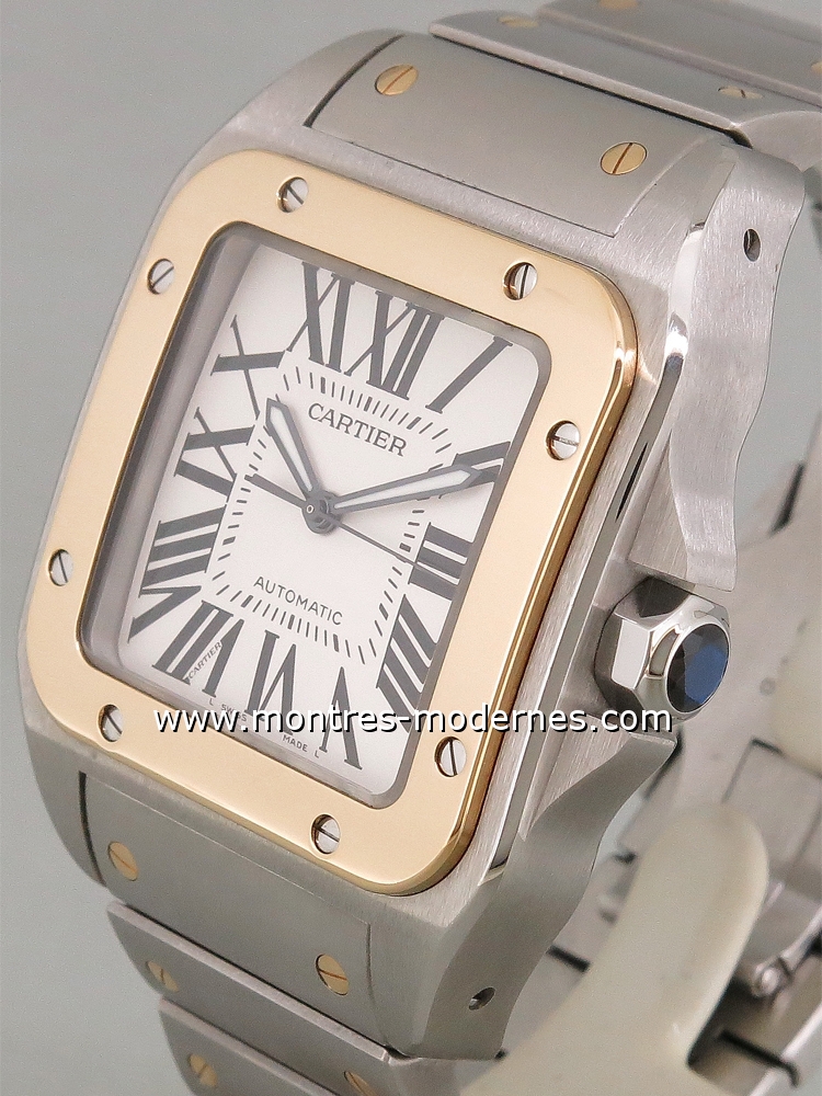 Cartier Santos 100 Grand Modèle réf.W200728G - Image 2