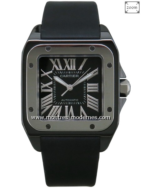 Cartier Santos 100 Moyen Modele ref W2020008 - Image 1