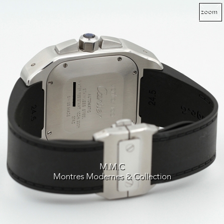Cartier Santos 100 XL Chrono ref W20090X8 - Image 4