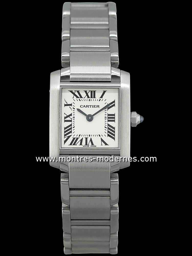 Cartier Tank Française Petit Modèle réf.W51008Q3 - Image 1