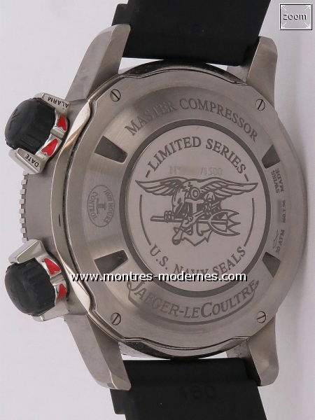 Jaeger LeCoultre Master Compressor Diving Alarm Navy SEALs 1500ex - Image 2