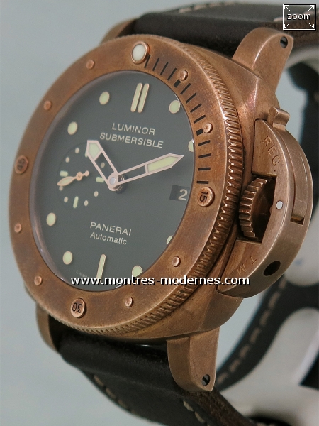 Panerai Luminor Submersible 1950 Bronzo PAM382 - Image 3