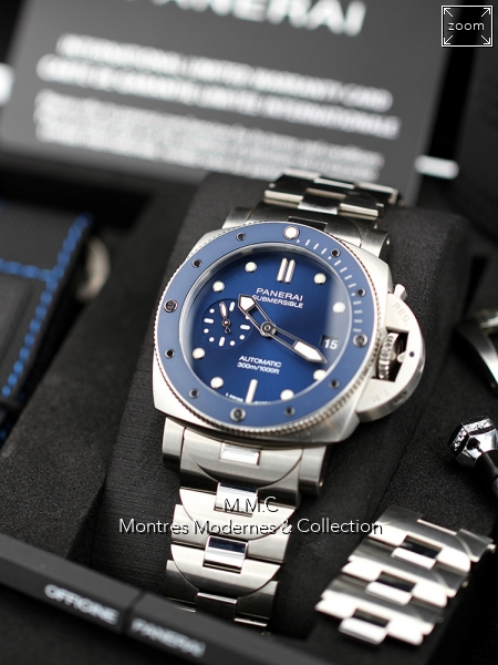Panerai Luminor Submersible Blu Notte PAM01048 - Image 6