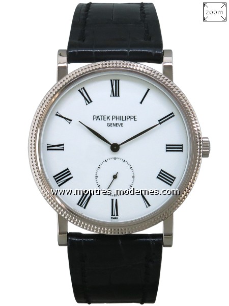 Patek Philippe Calatrava Clou de Paris cadran Email ref 5116G - Image 1