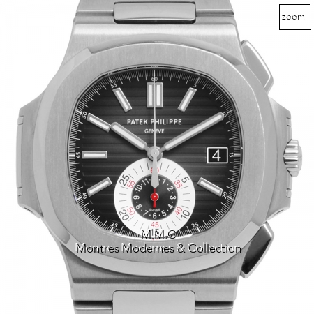 Patek Philippe Nautilus Chronographe ref 59801A 014 Black Dial - Image 5