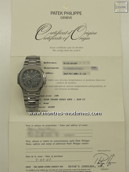 Patek Philippe Nautilus ref 57121A GENEVA SEAL - Image 6