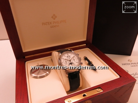 Patek Philippe Quantieme Perpetuel Chronographe ref 3970G - Image 9