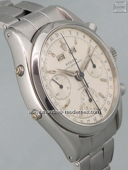 Rolex Antimagnetic Chronographe ref 6236 circa 1950 - Image 3