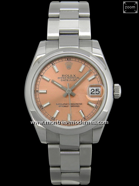 Lot-Art | Rolex, Ref. 178240 A fine stainless steel wristwatch with black  guilloché dial, date, bracelet, guarantee and presentation box
