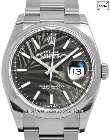 Rolex Datejust Palm Dial Ref 126200 - Image 1