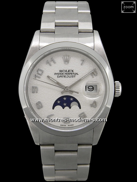 Rolex Datejust Phase de Lune ref 16200 - Image 1