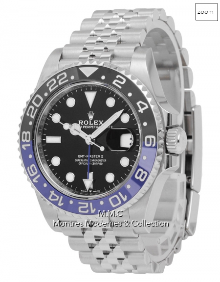 Rolex GMT Master II BATGIRL ref 126710BLNR - Image 3