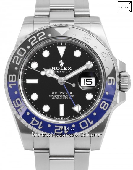 Rolex GMT Master II BATMAN ref 126710BLNR - Image 1