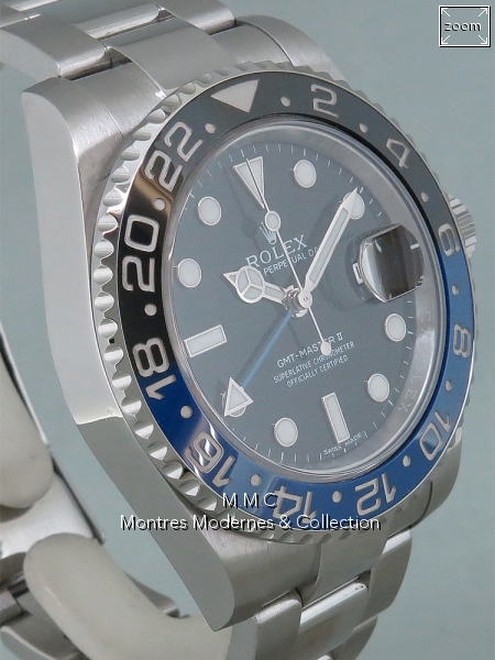 Rolex GMT Master II ref 116710BLNR dite Batman - Image 3
