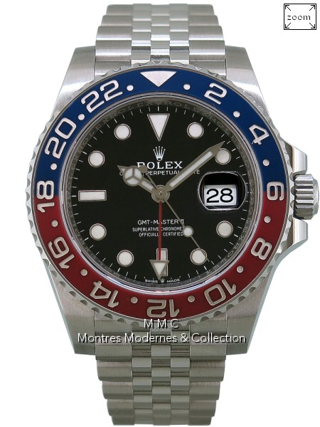 Rolex GMT Master II ref 126710BLRO Dite Superman - Image 1