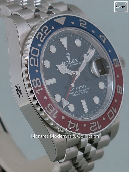 Rolex GMT Master II ref 126710BLRO Dite Superman - Image 3