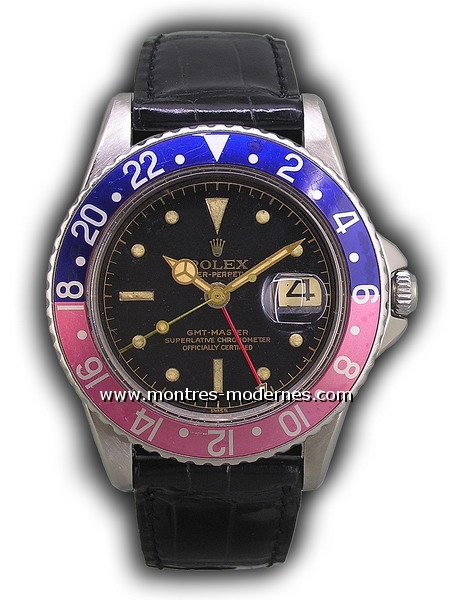 Rolex GMT-Master réf.1675 Cadran laqué Cornino  - Image 1