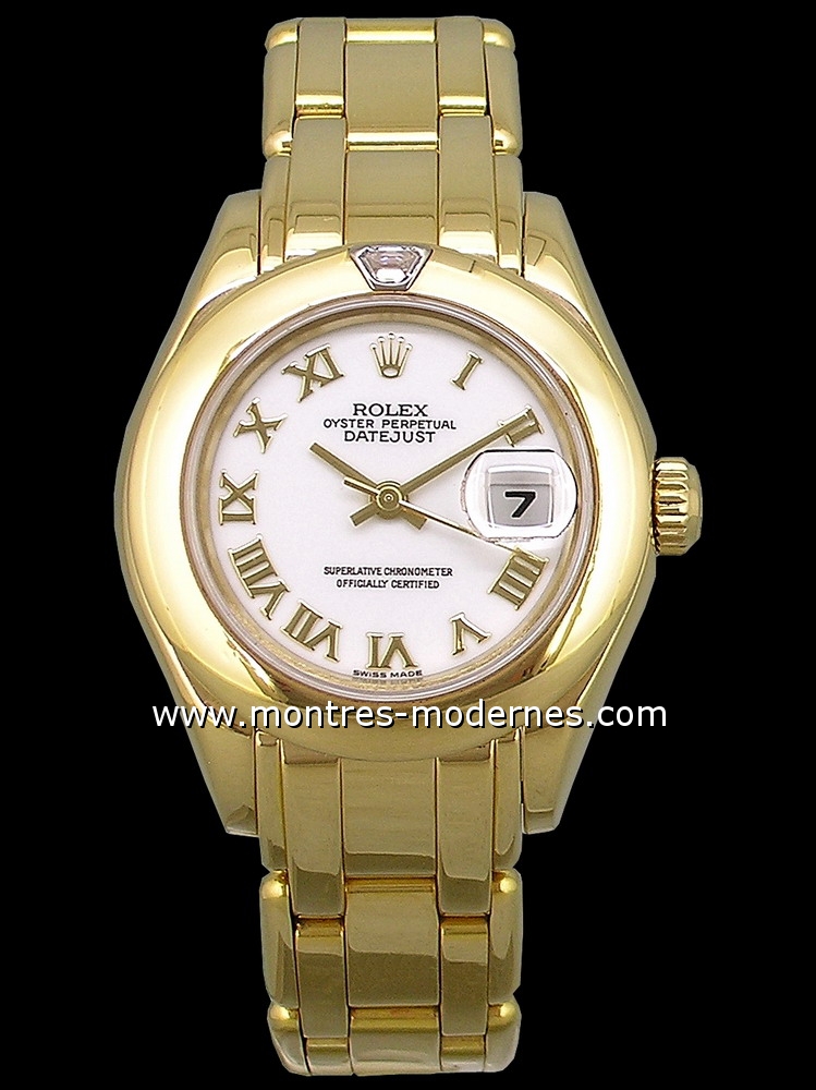 Rolex Lady-Datejust Pearlmaster occasion MMC (Num 2558)